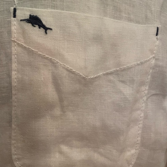 Tommy Bahama Camp Shirt. Linen. XL with Tags - Picture 4 of 12